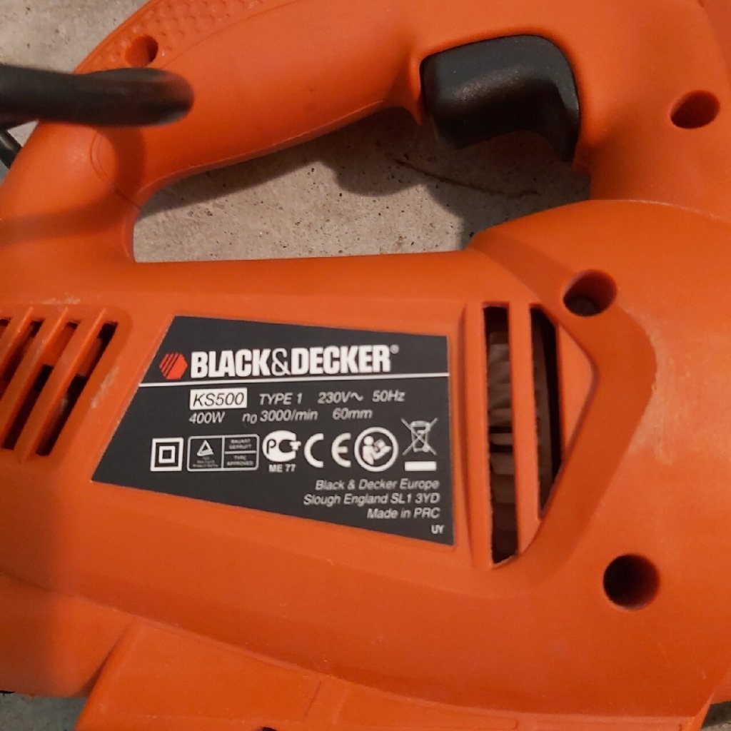 Wyrzynarka Black&Decker model KS500 Zabrodzie Licytacja na Allegro