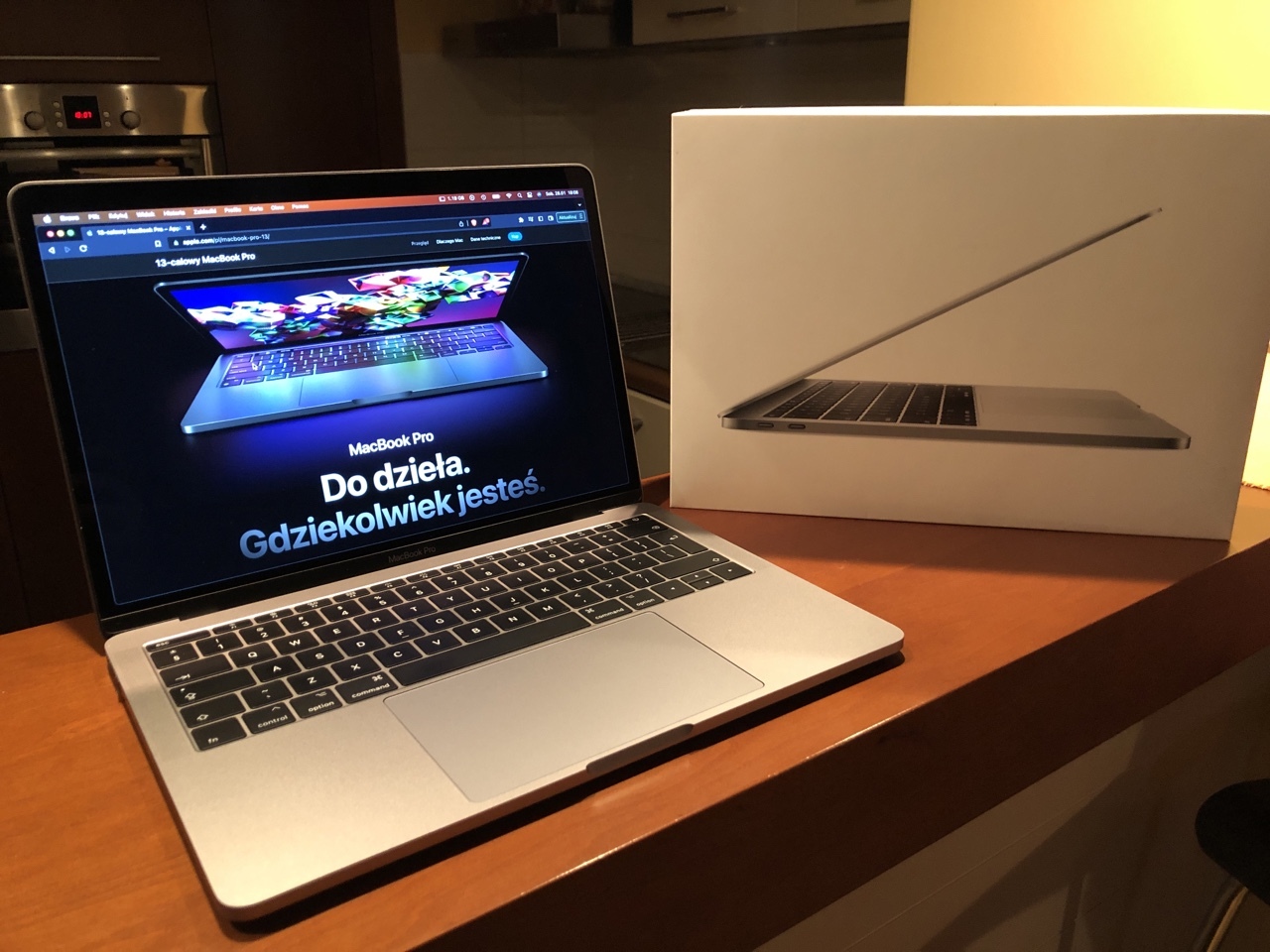 Zdjęcie oferty: Apple MacBook Pro 13 - IDEALNY STAN - Bateria 100%