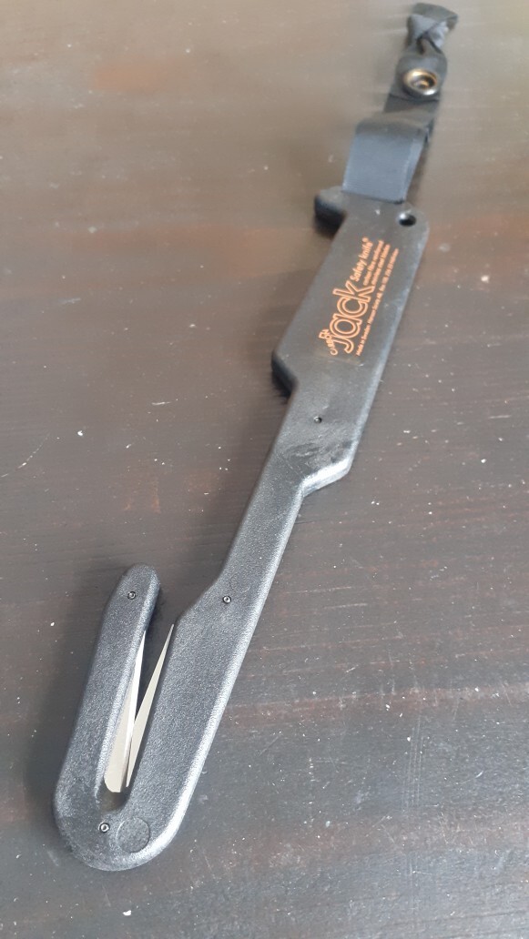 Carbon Black Jack Safety Knife /nóż spadochronowy Kraków Kup teraz