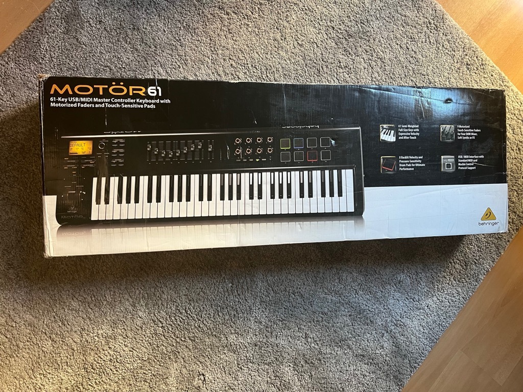 Behringer MOTÖR 61 klawiatura sterująca USB/MIDI Wrocław Kup teraz