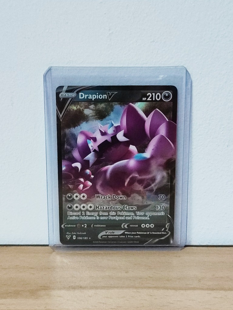 Karta Pokemon TCG Drapion V 106/185 Vivid Voltage Końskie Kup teraz