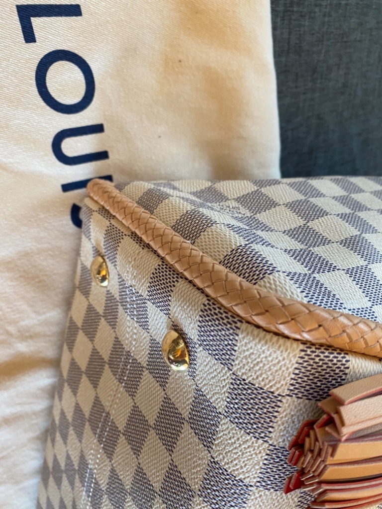 PROPRIANO DAMIER AZUR JASNY ODCIEŃ TOREBKI OD LOUIS VUITTON NIE KUPUJ  PODRÓBKI