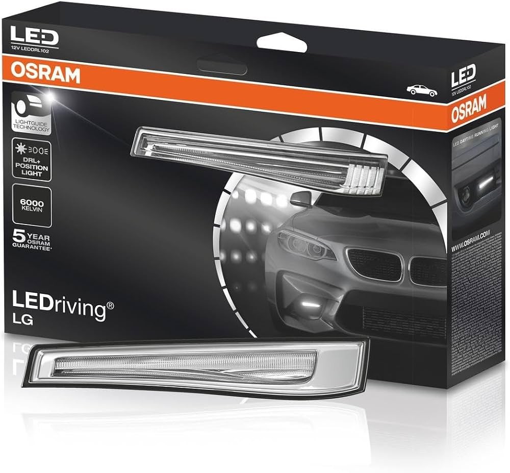 СВІТЛА DO ЇЗДИ ДЕННИЙ DRL102 OSRAM LEDRIVING LG 