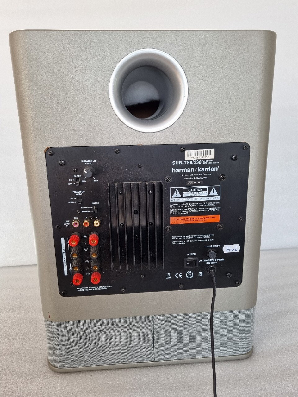 Subwoofer Harman Kardon SUBTS8/230 200W RMS BCM Działdowo Licytacja na Allegro Lokalnie