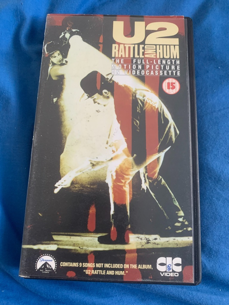 U2 Rattle and Hum VHS wydanie UK Rybnik Kup teraz na Allegro Lokalnie