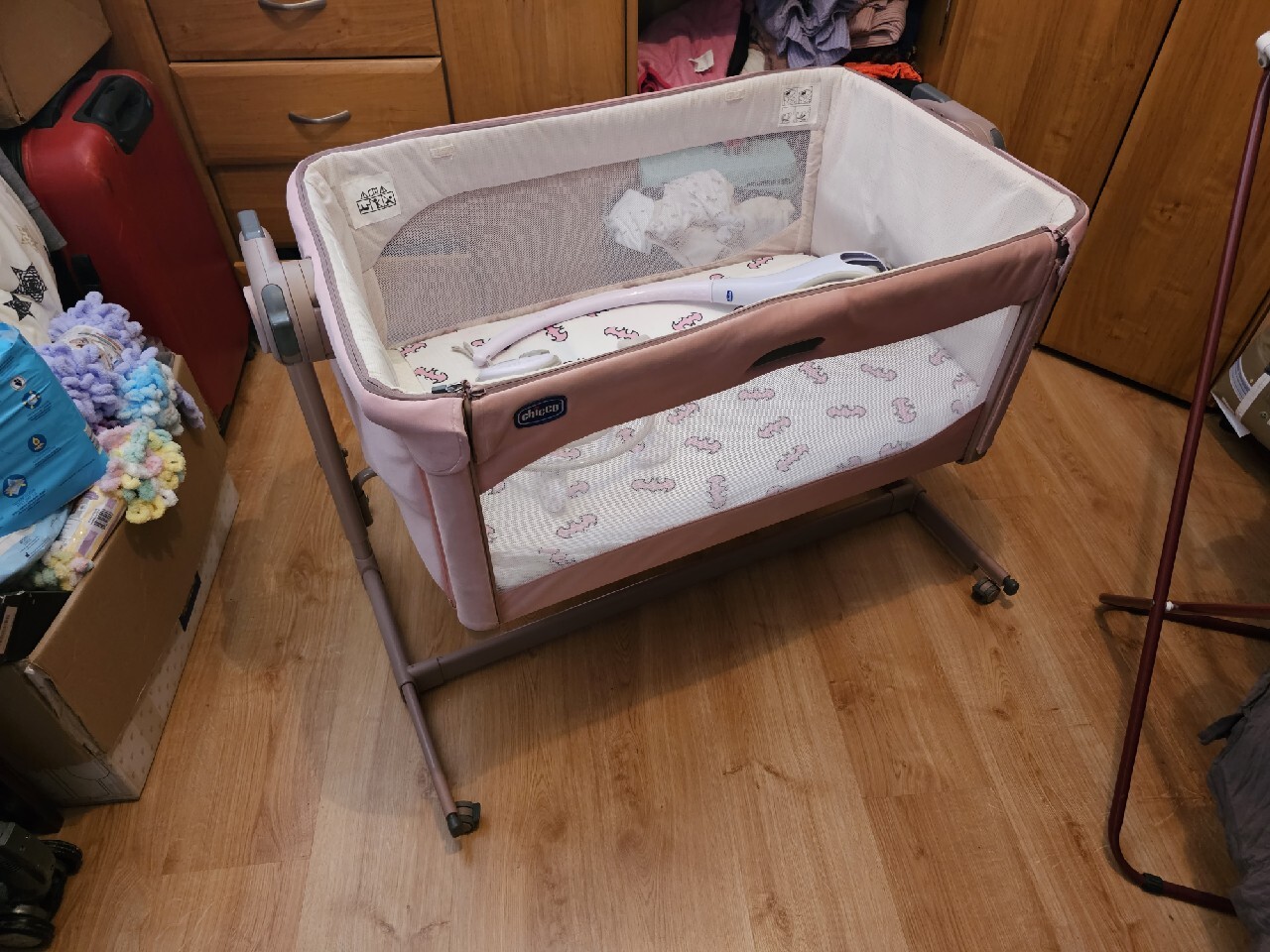 Łóżeczko dostawka kołyska chicco next to me magic Puławy Kup teraz
