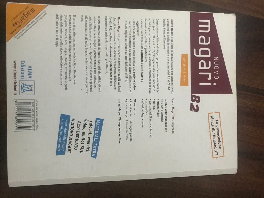 Nuovo Magari Corso Di Lingua E Cultura Italiana B2 Kup Teraz Za 65 00 Zl Warszawa Allegro Lokalnie