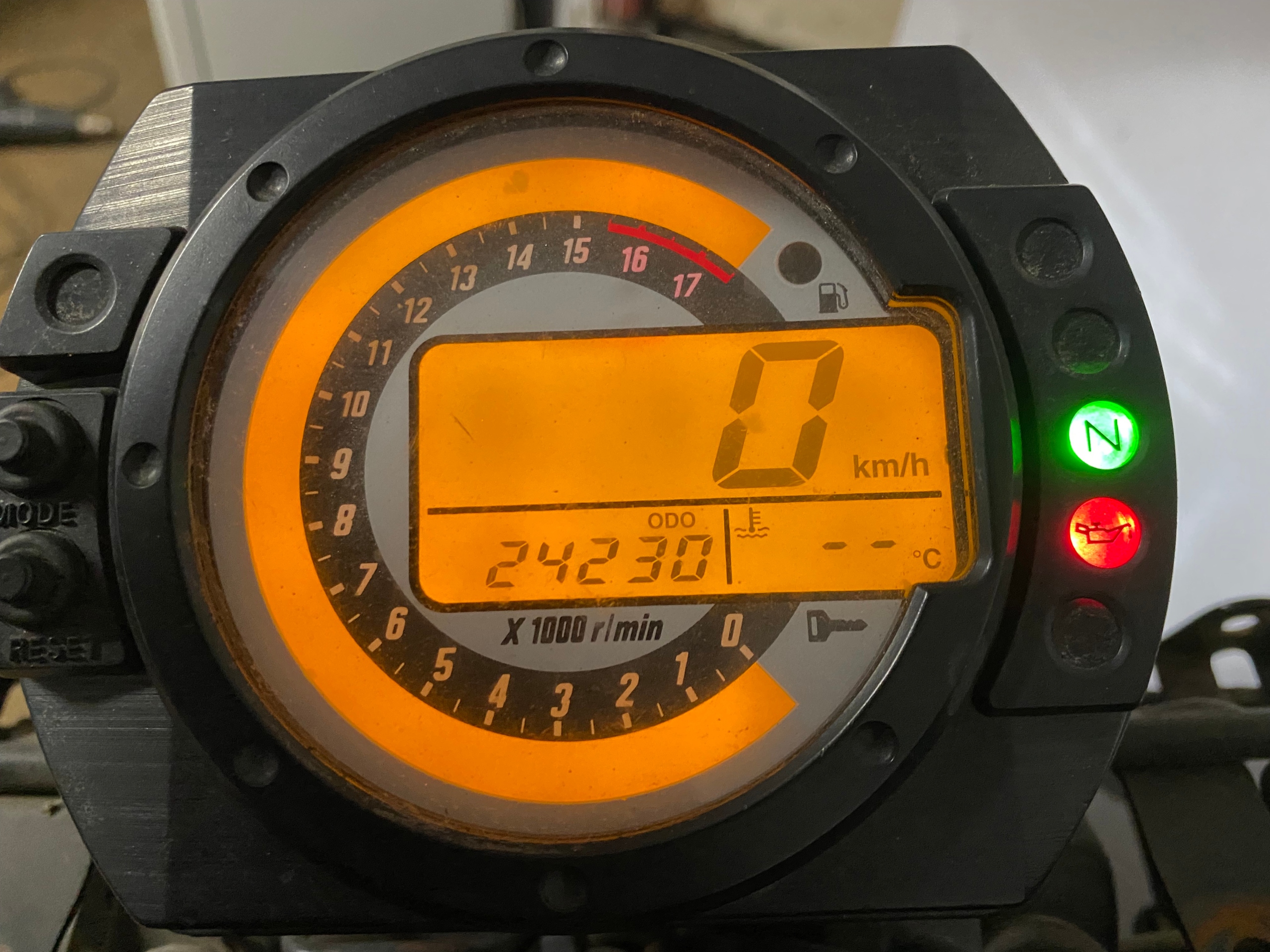 Kawasaki zx-6r 636 05-06 спидометр робочий без wad Купить с