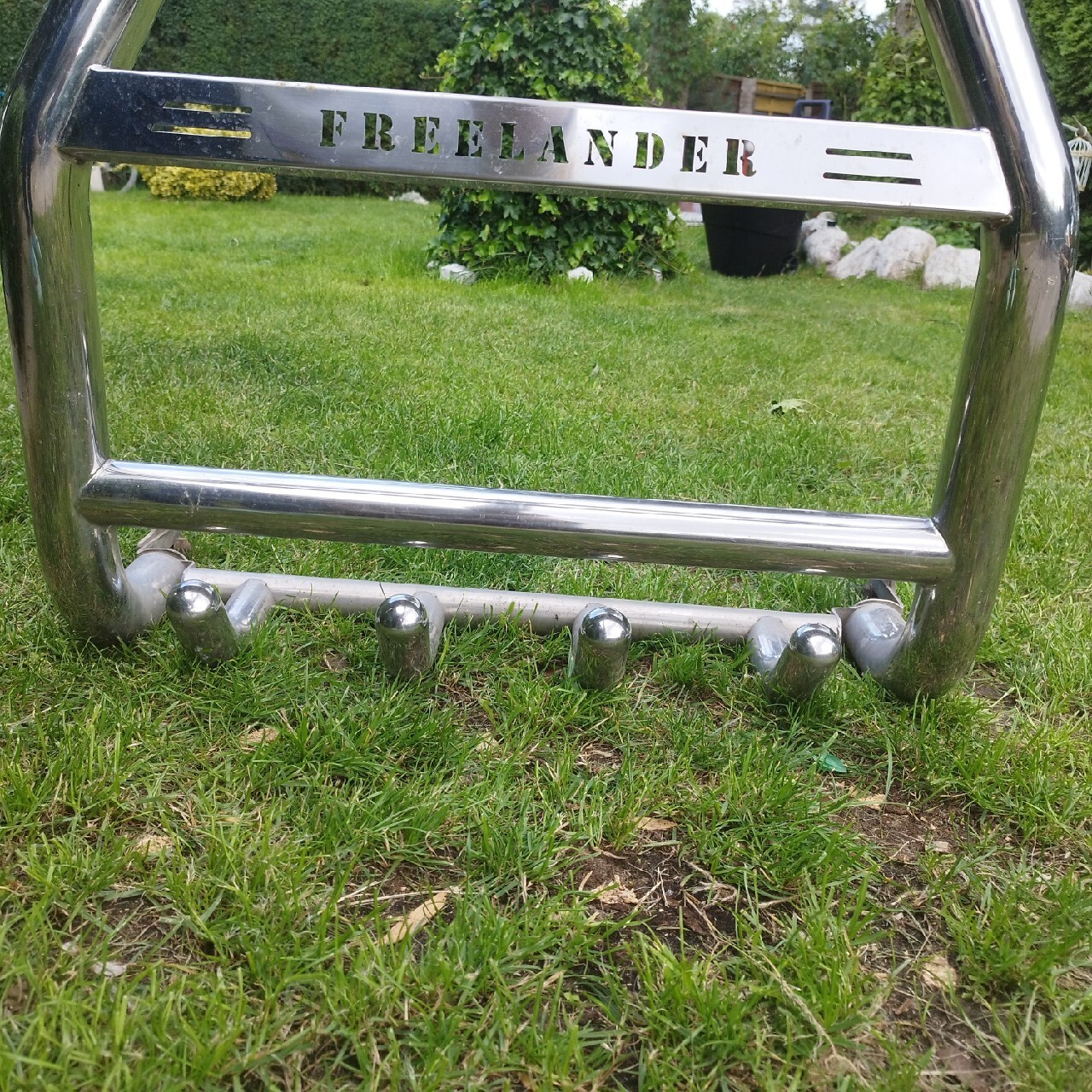 Orurowanie chromowane freelander Bull bar Gdańsk Kup teraz na