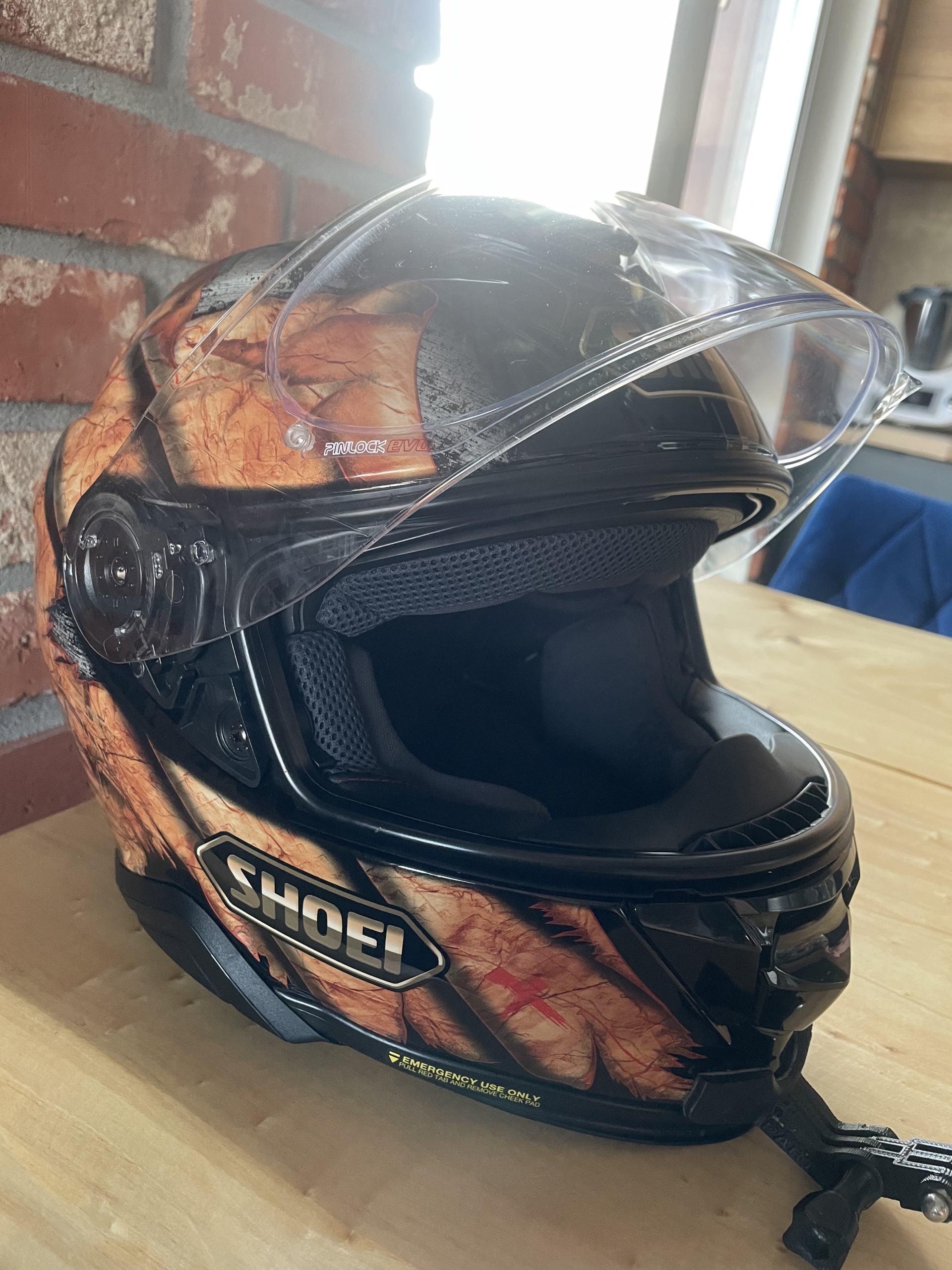 Shoei gt air sales 2 deviation tc9