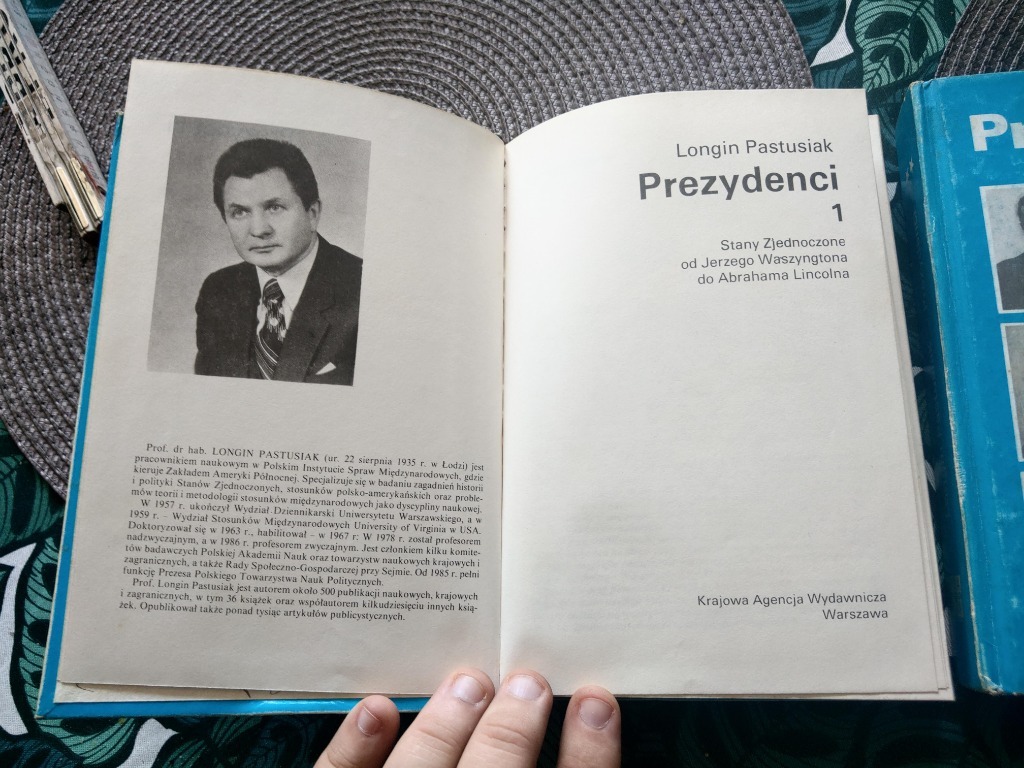 Prezydenci Stanów Zjednoczonych Ameryki Longin Pastusiak