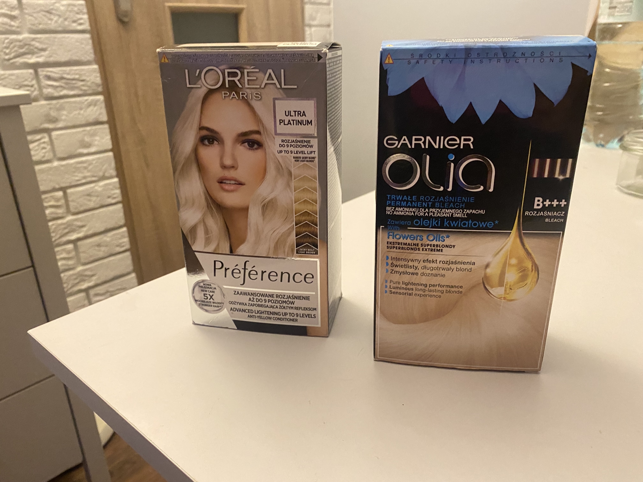 Farba rozjaśniacz Loreal preference garnier Olia Mysłowice Kup