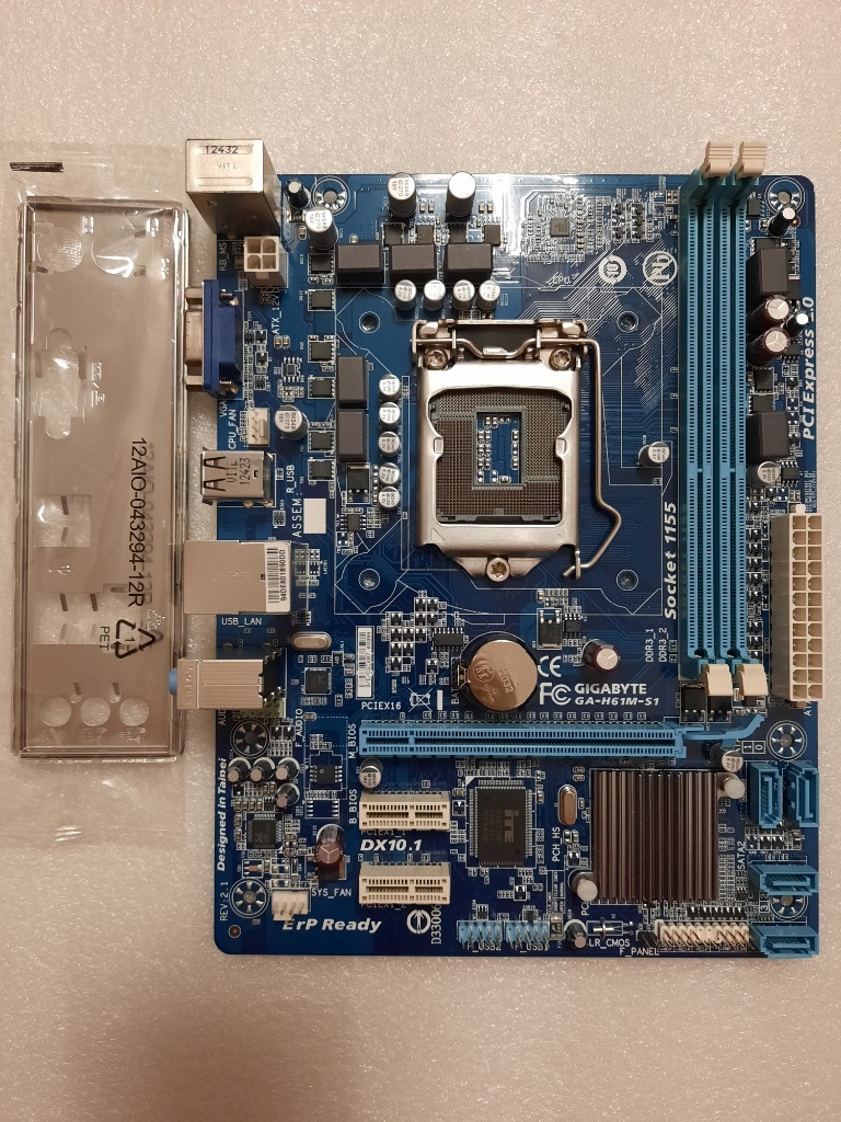 Płyta główna GIGABYTE GA-H61M-S1 rev. 2.1 LGA1155 | Malbork | Kup teraz ...