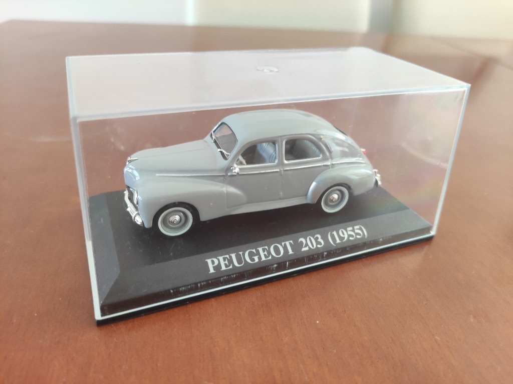 Miniature Norev Peugeot 203 Verte – 1/43, état Correct Sans Boîte