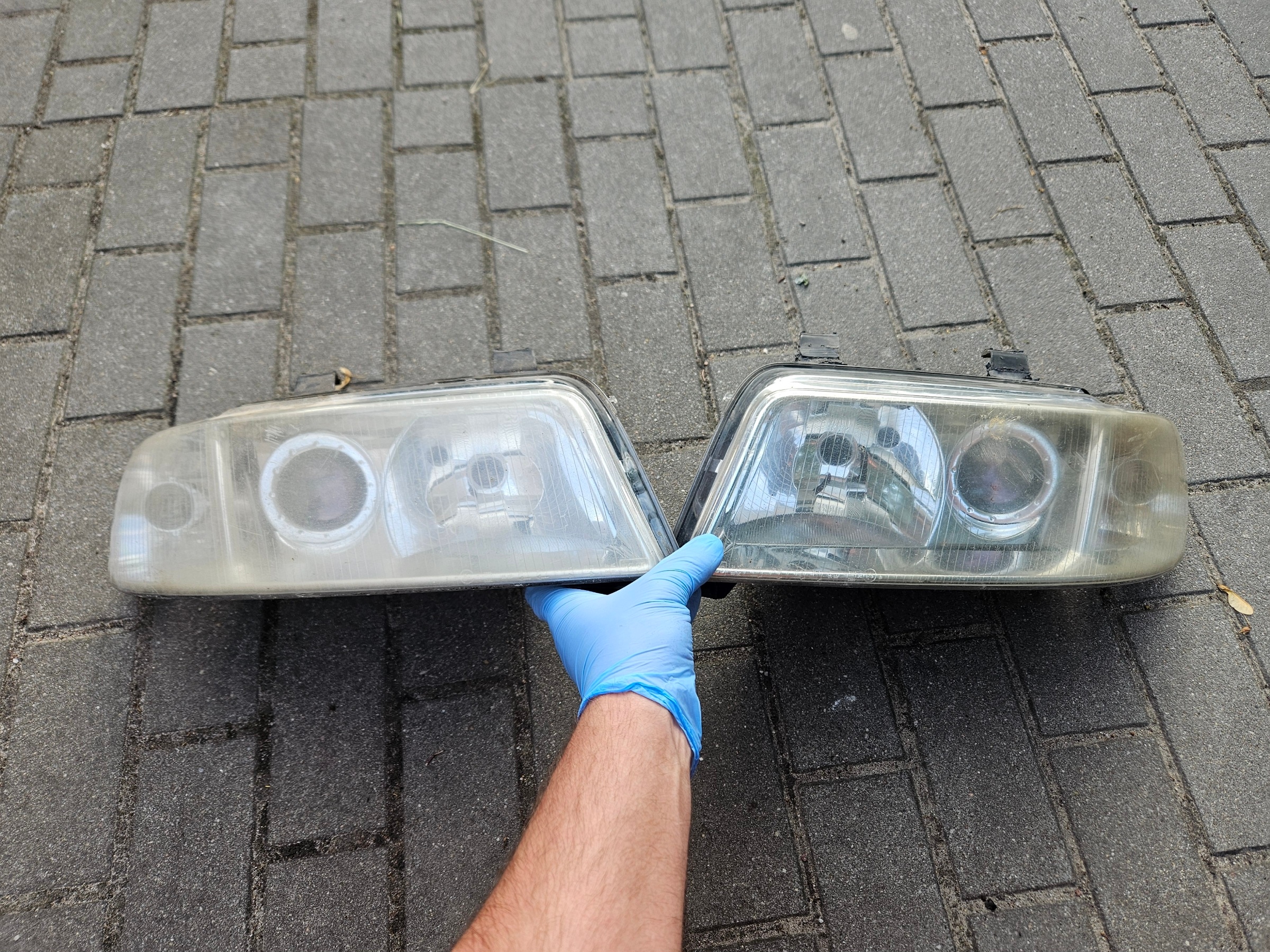 ФАРА ЛІВИЙ ПЕРІД + ПРАВИЙ ПЕРІД AUDI A4 B5 FL РЕСТАЙЛ 8D0941004AK 8D0941003AK 