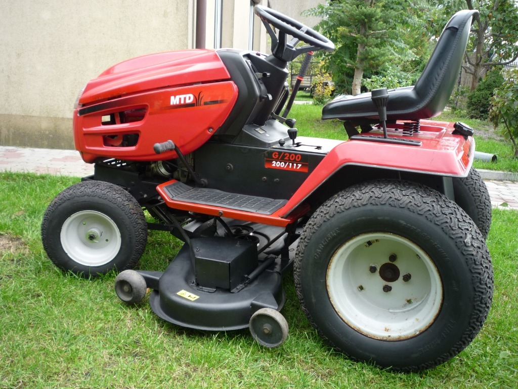 Duży Traktorek Kosiarka ,Ciągniczek MTD 200/117. | Łódź | Ogłoszenie na ...