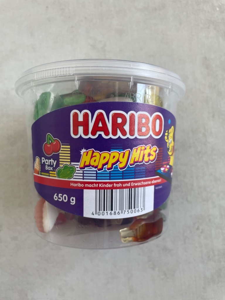 Haribo Happy Hits żelki z Niemiec 650g | Warszawa | Kup teraz na ...