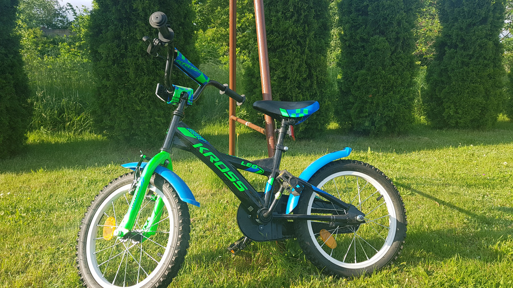 Rower dziecięcy Kross Leo koła 16 Warszawa Kup teraz na Allegro