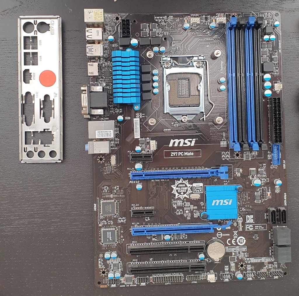 Płyta główna MSI Z97 PC Mate, Intel Z97 Katowice Kup teraz na