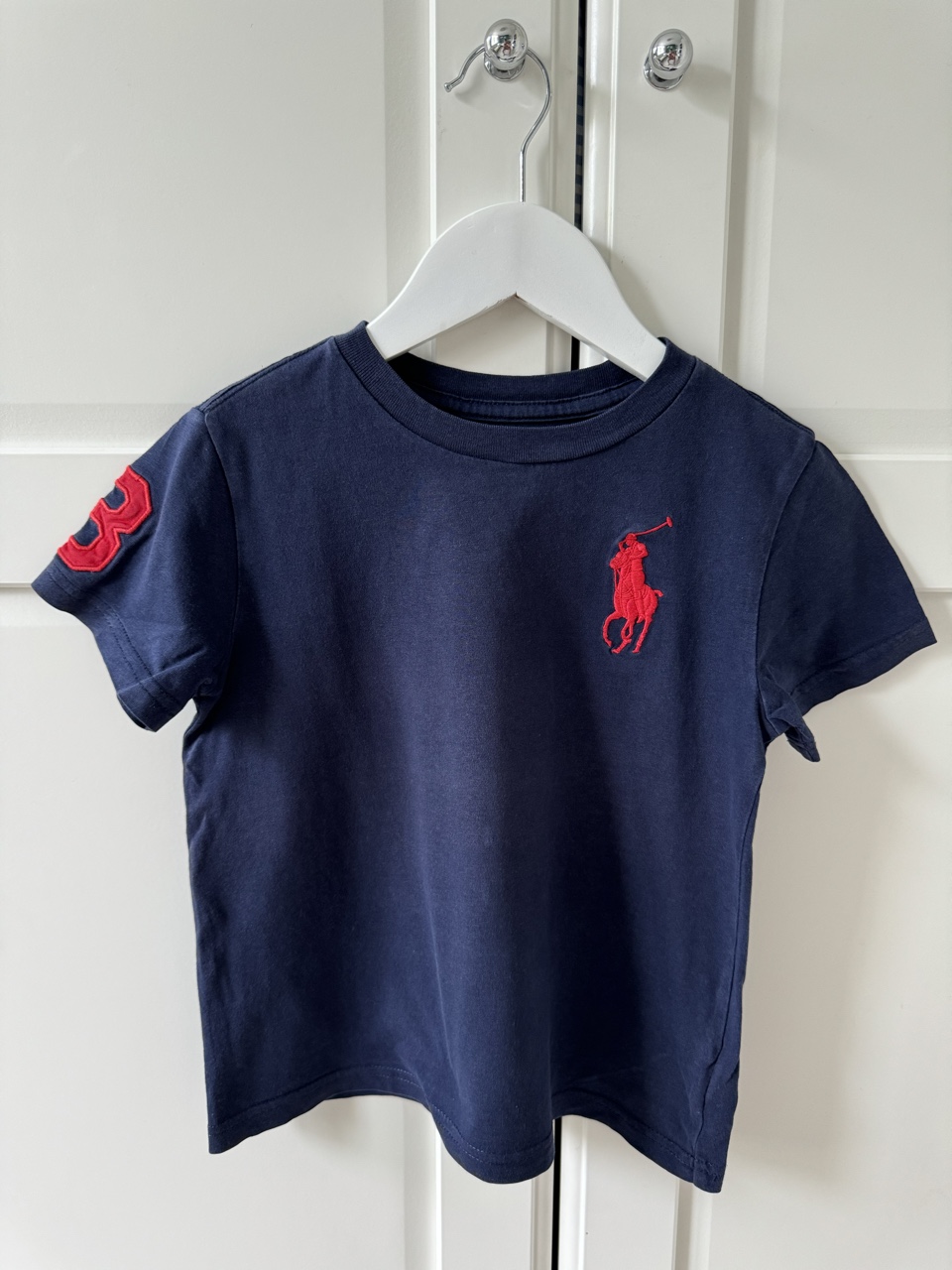 RALPH LAUREN big pony polo shirt ピチT Polo Ralph Lauren vintage pink polo T-shirt big pony – Refitted