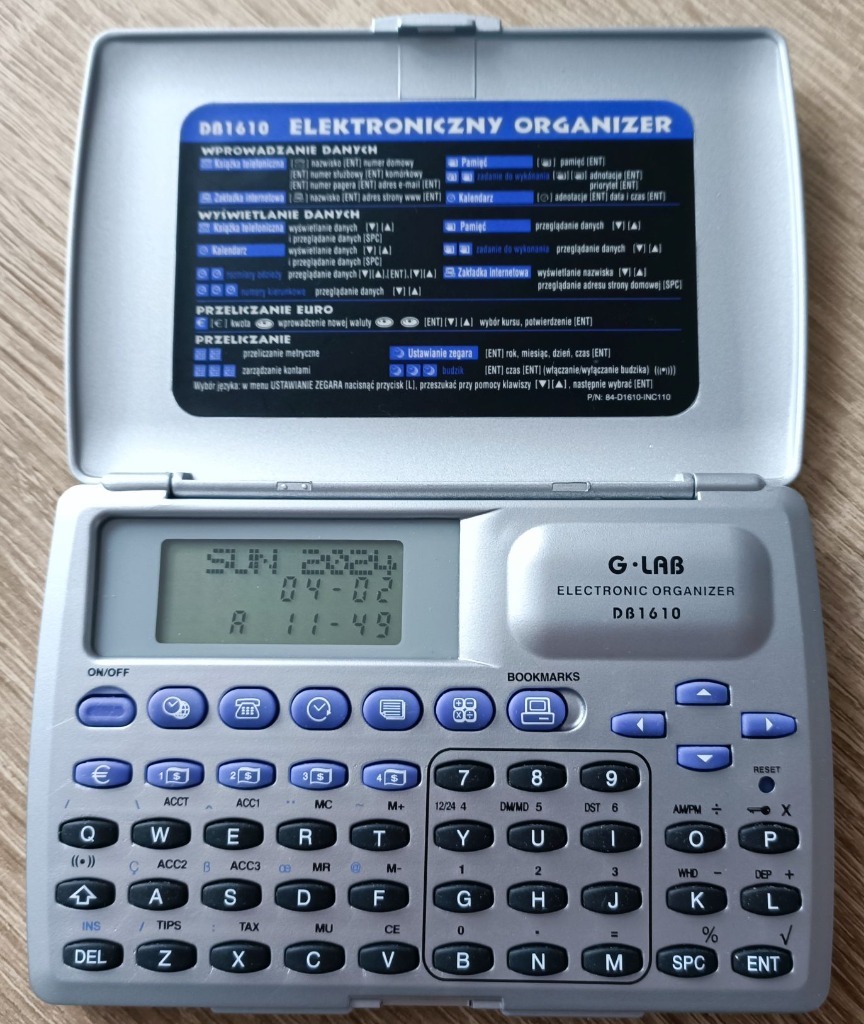 Organizer retro GLab DB1610 Rzeszów Kup teraz na Allegro Lokalnie