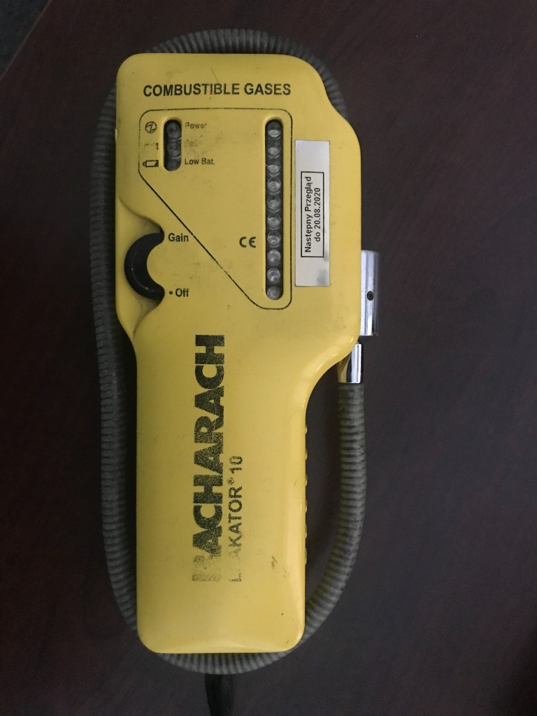 Leakator detektor gazu Bacharach 10 Wrocław Kup teraz na Allegro