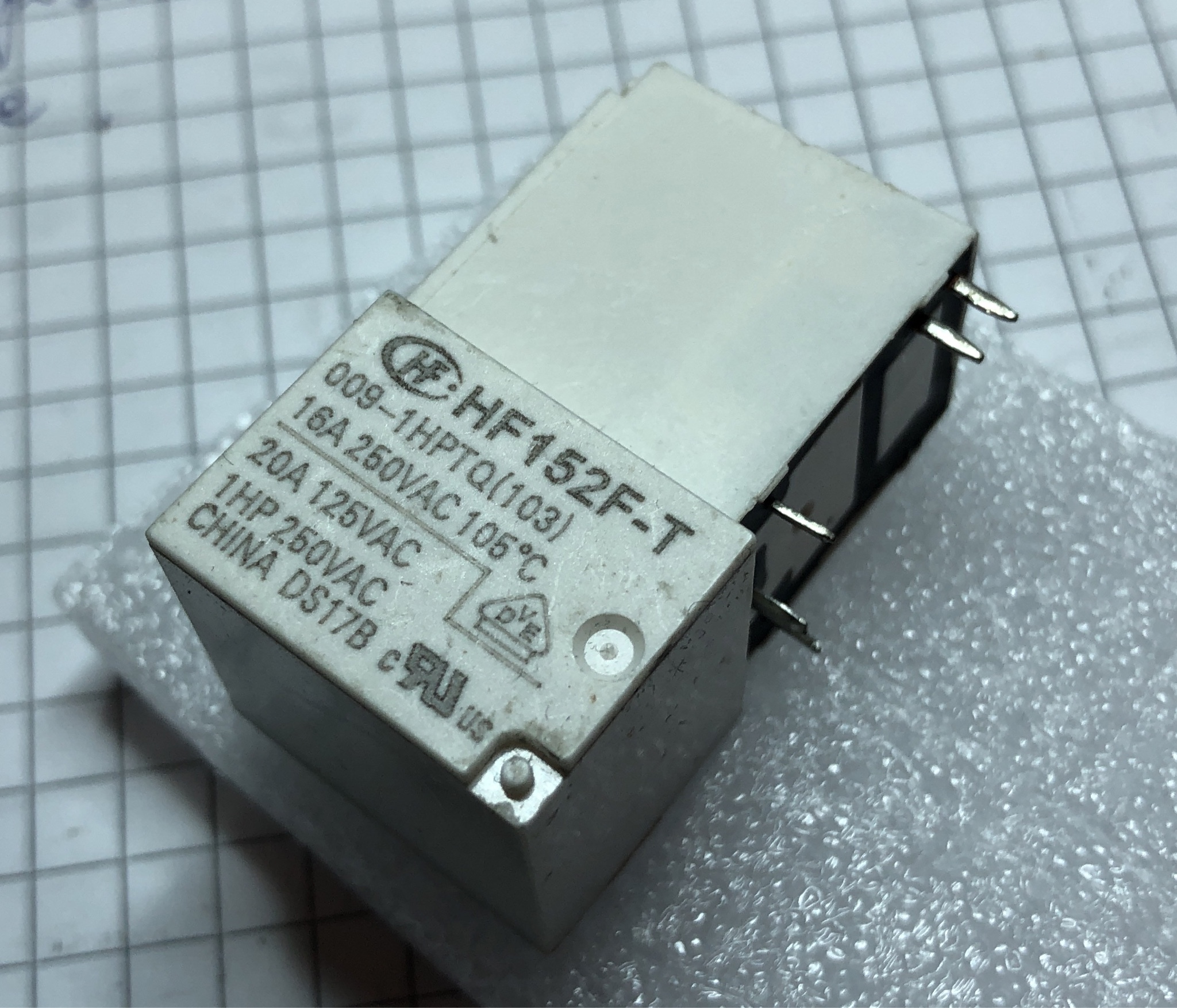 Przekaźnik HF152F-T 009-1HPTQ(103) | Warszawa | Kup teraz na Allegro ...