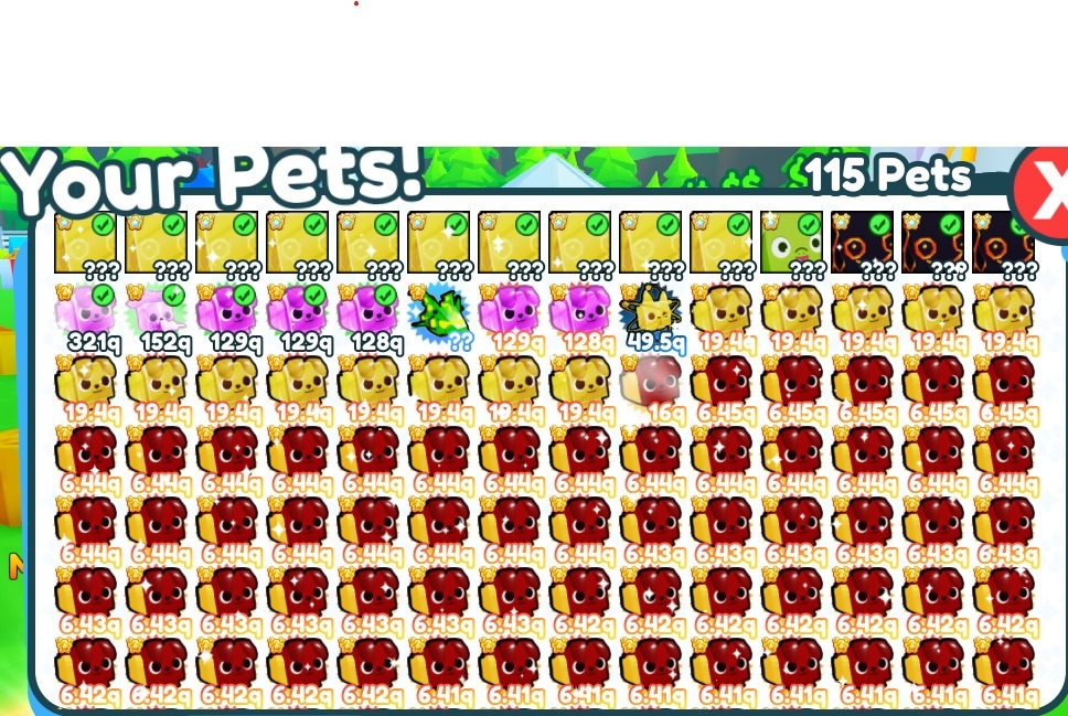 Pet Simulator X, wszystkie pety z mojego ewkipunku Rzeszów Kup