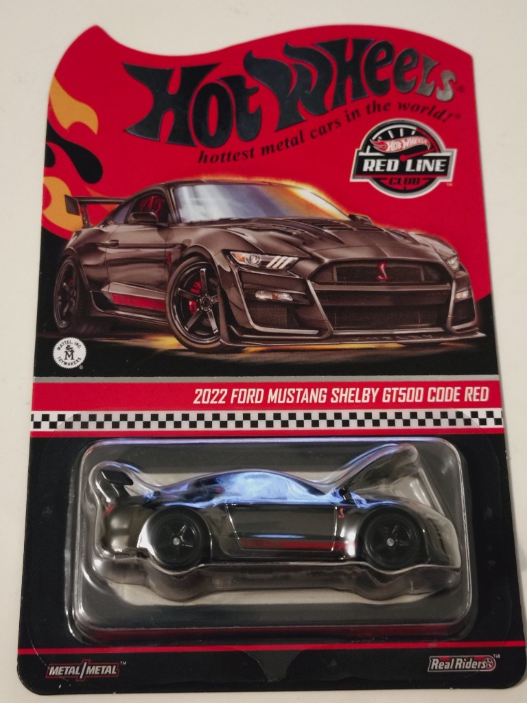 Hot Wheels RLC 2022 Ford Mustang Shelby GT500 Code Red | Raciechowice ...