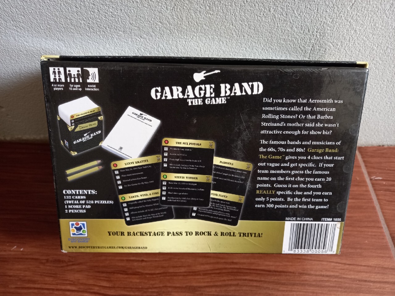 Gra Garage Band The Game Trivia Po Angielsku, Świerklany