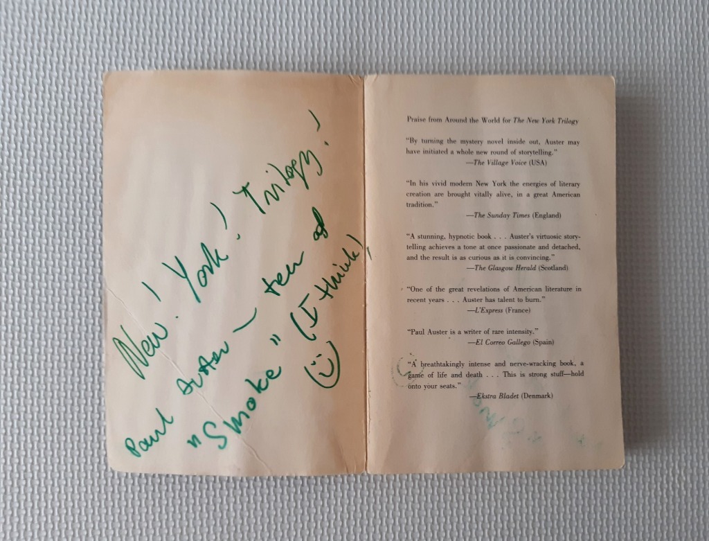New York Trilogy Paul Auster English Warszawa Kup teraz na Allegro