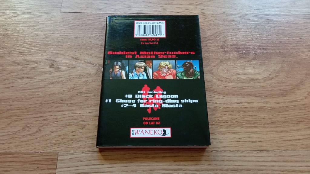 Black Lagoon 1 Rei Hiroe Manga Wydanie I Waneko Kup Teraz Za 39 00 Zl Wisla Allegro Lokalnie
