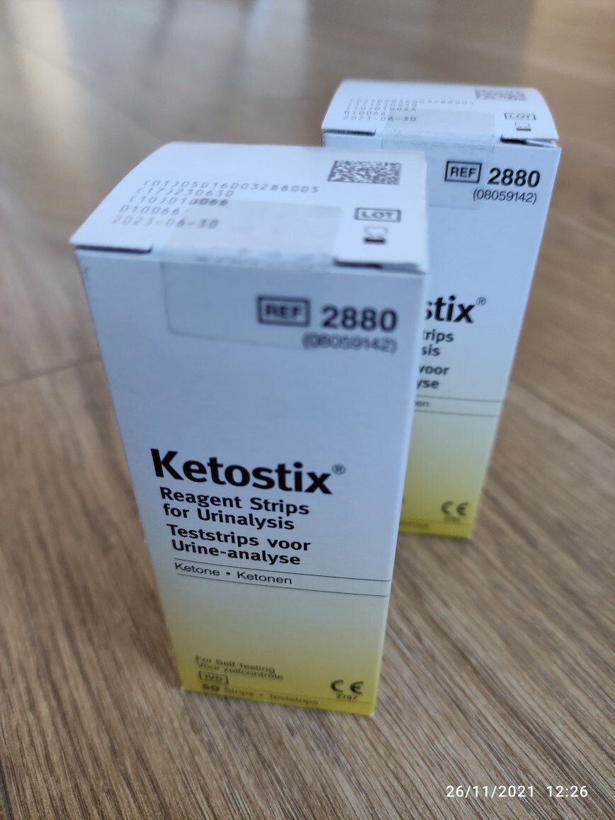 Ketostix paski (50 szt)do pomiaru ciał ketonowych Gdynia Kup teraz