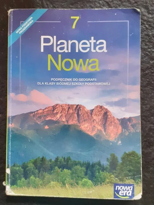 Planeta Nowa 7 Podręcznik Pdf "Planeta nowa 7" Nowa Era podręcznik do geografii | Zgorzelec | Kup
