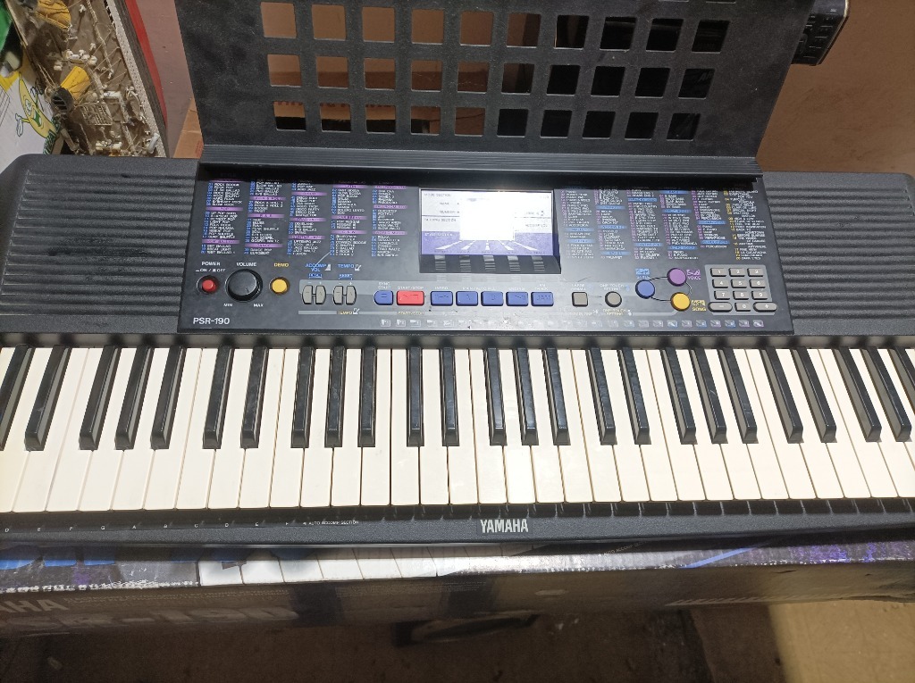 KEYBOARD YAMAHA PSR190 Stargard Szczeciński Licytacja na Allegro