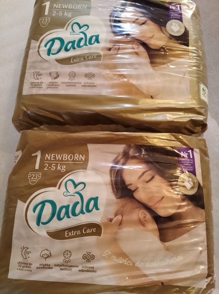 Pieluszki 76sz DADA 1 extra care babydream pampers Tłuszcz Kup