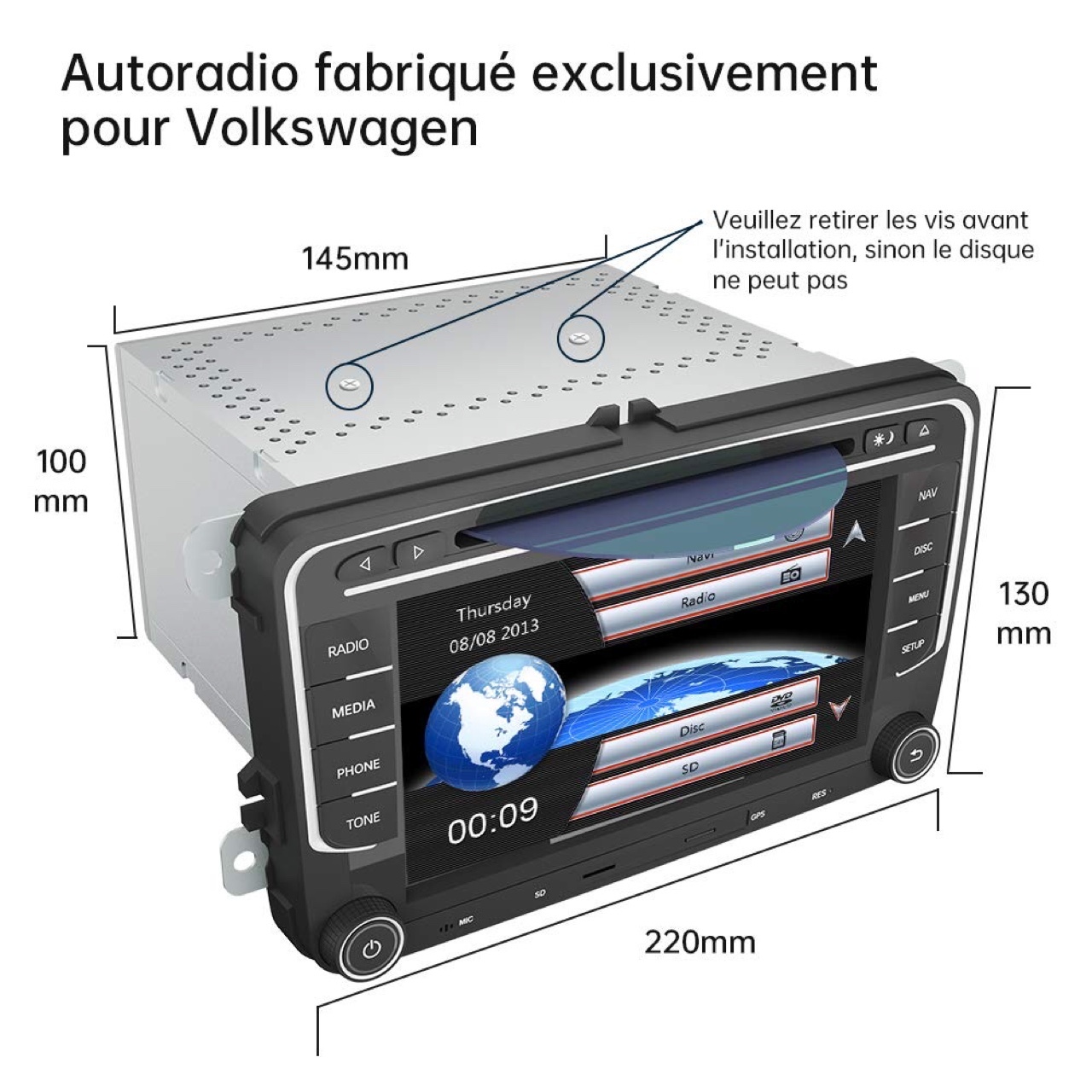 Car Navigation Entertainment System M3VWMT Szczecin Kup teraz na