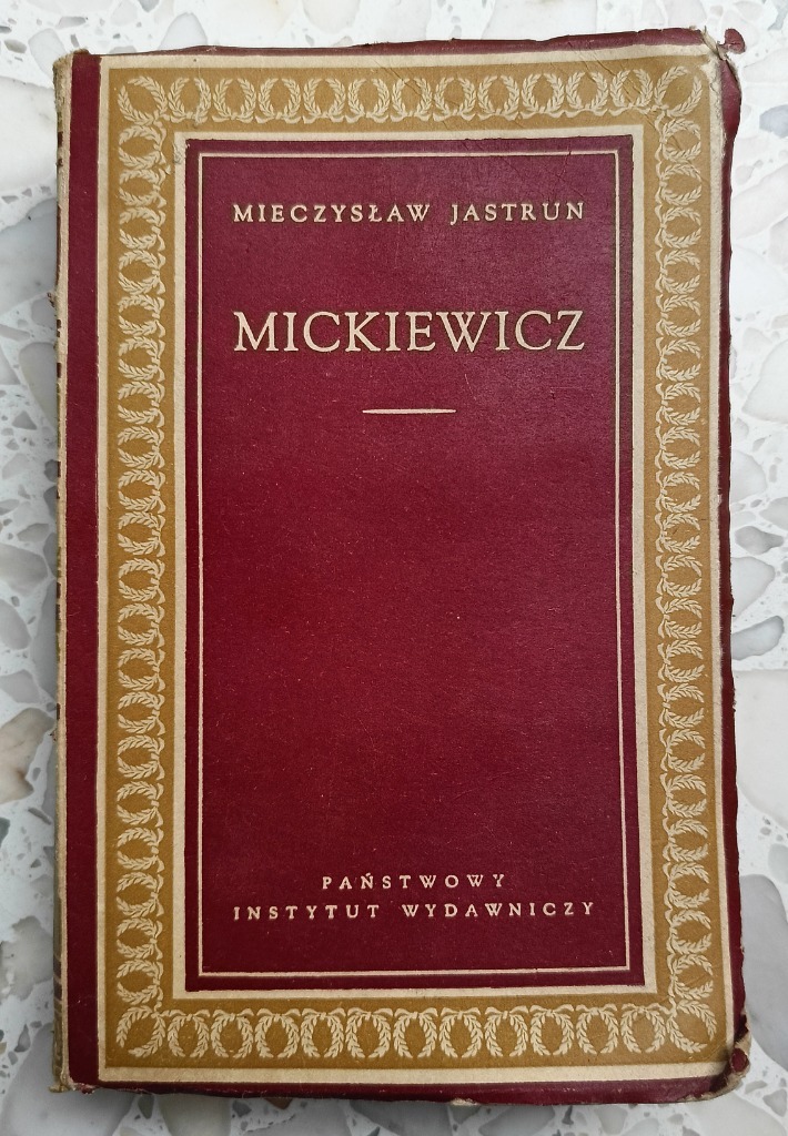 Mickiewicz Mieczysław Jastrun Niska cena na Allegro.pl