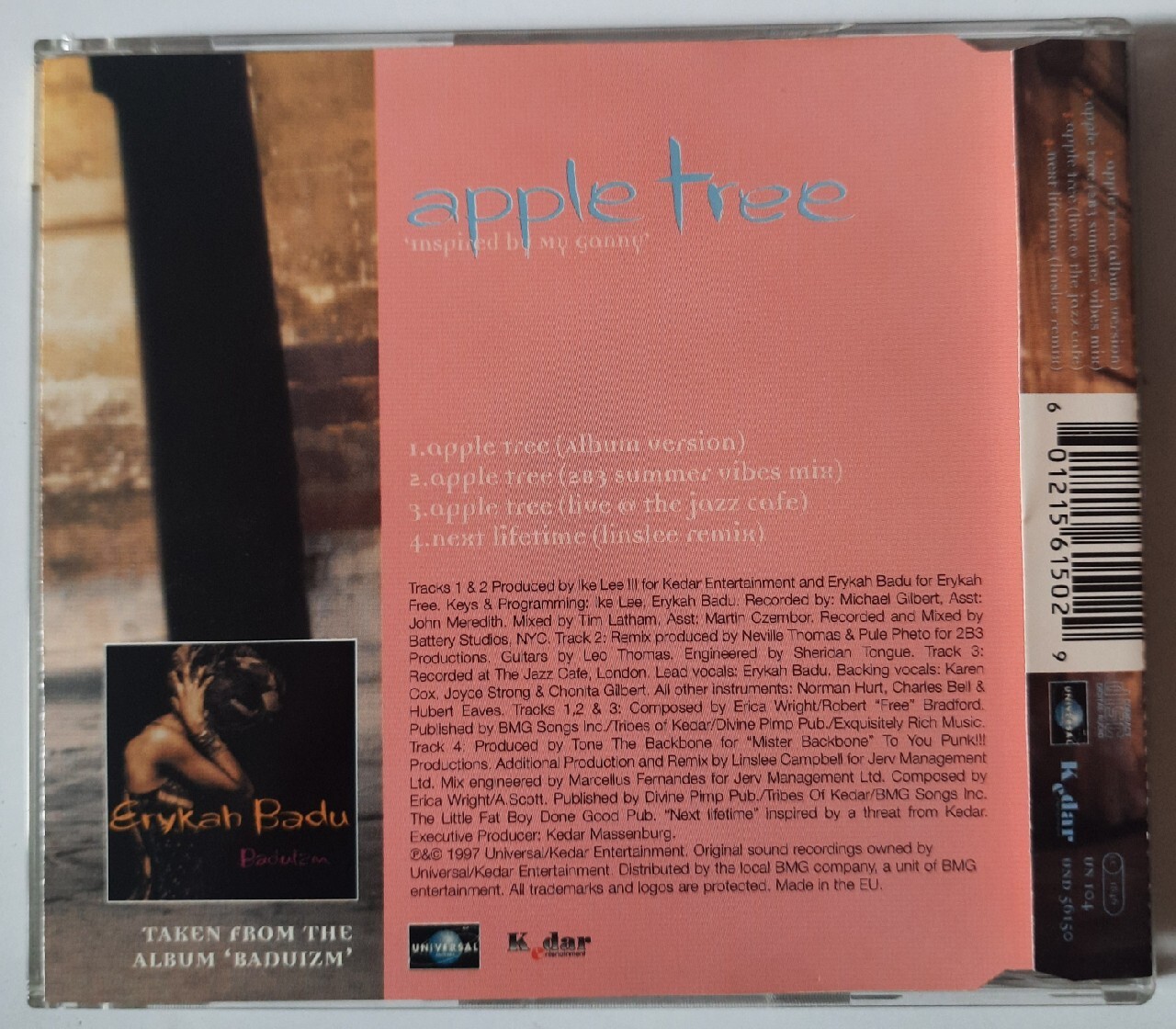 ERYKAH BADU Apple Tree Toruń Kup teraz na Allegro Lokalnie