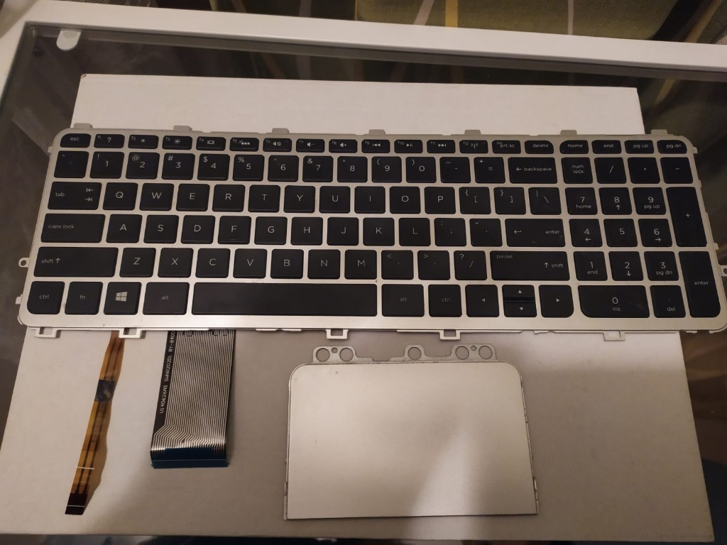 Klawiatura HP ENVY 15J 17J LED polska + touchpad Sopot Kup teraz