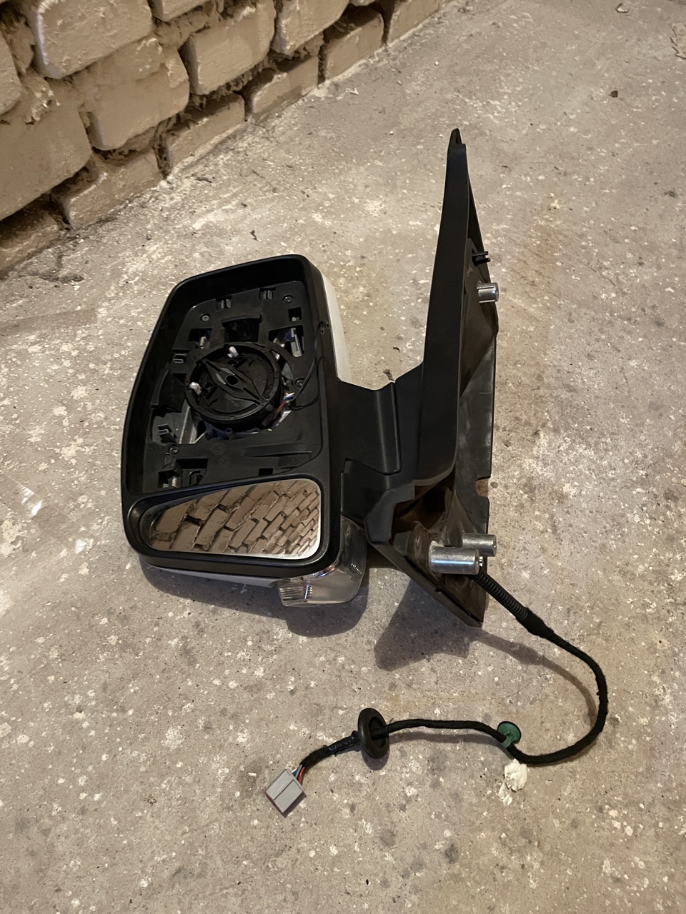 FORD TRANSIT ДЗЕРКАЛО ЛІВЕ 8 ПІН JK21-17682 ОРИГІНАЛ 