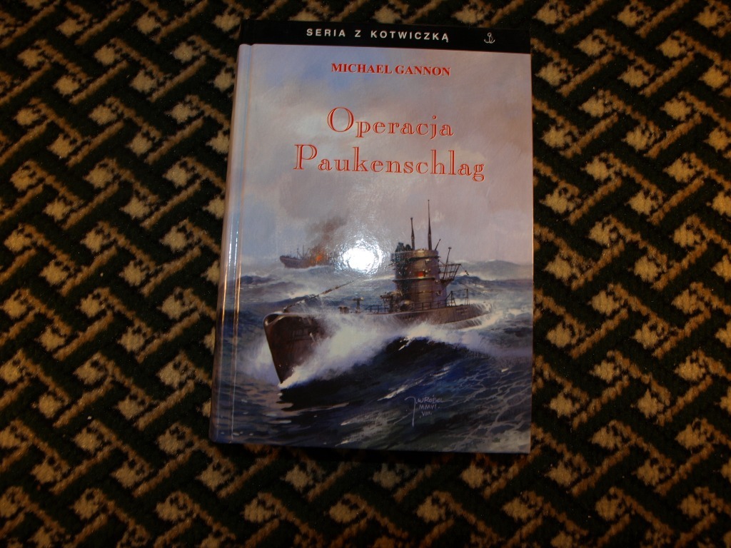 Operacja Paukenschlag seria z kotwiczką Lublin Licytacja na Allegro