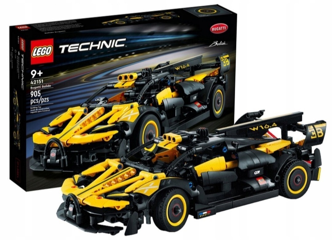 LEGO Technic Bolid Bugatti 42151 | Kraków | Kup teraz na Allegro Lokalnie