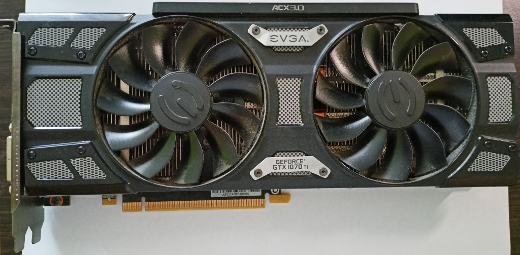 【ゆな】EVGA GeForce GTX 1070 SC EVGA GeForce GTX 1070 SC Gaming ACX 3.0 8GB GDDR5 - Karty