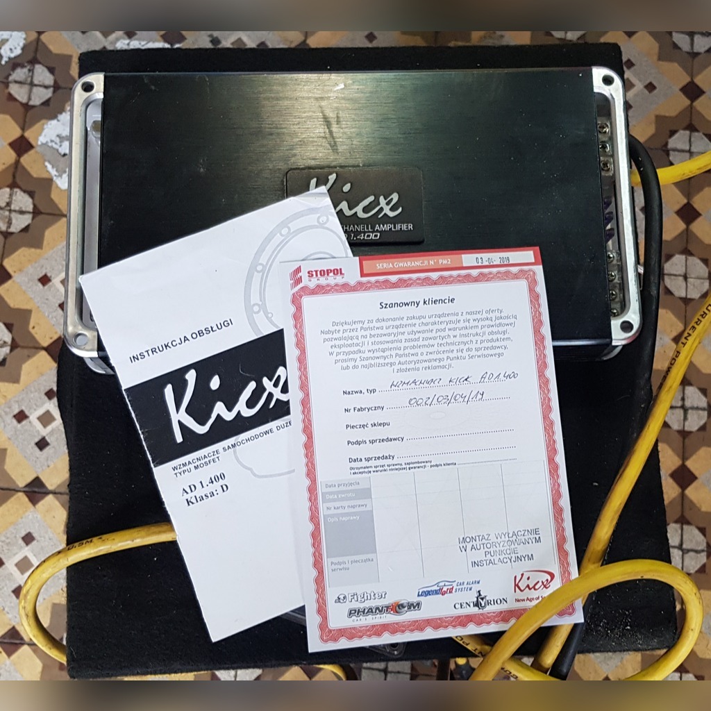 Tuba ze wzmacniaczem do auta. Drezdenko Licytacja na Allegro Lokalnie