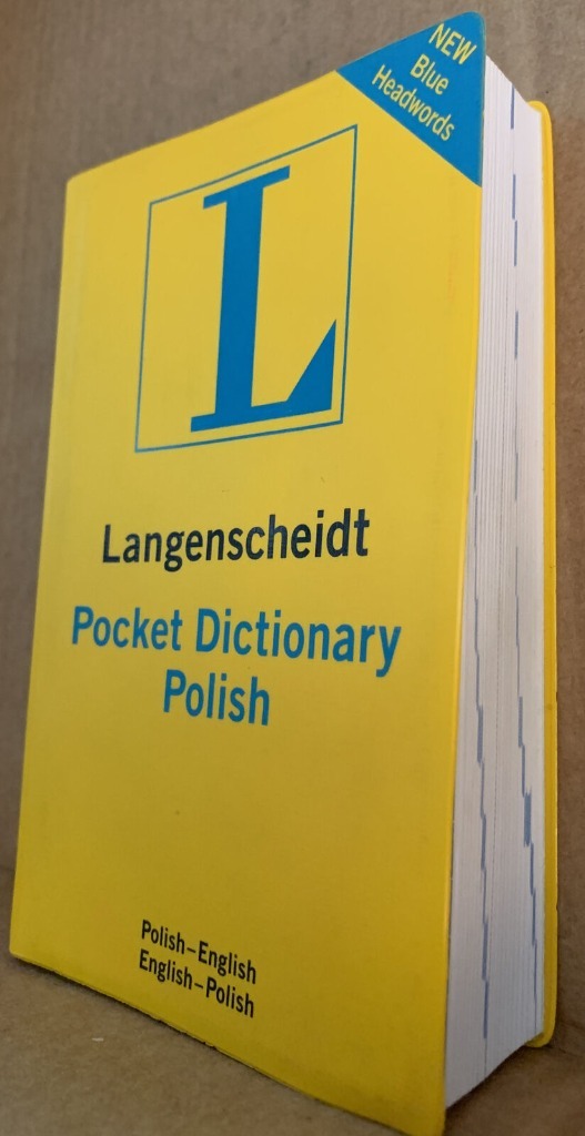 LANGENSCHEIDT'S POCKET ENGLISH DICTIONARY Warszawa Kup teraz na