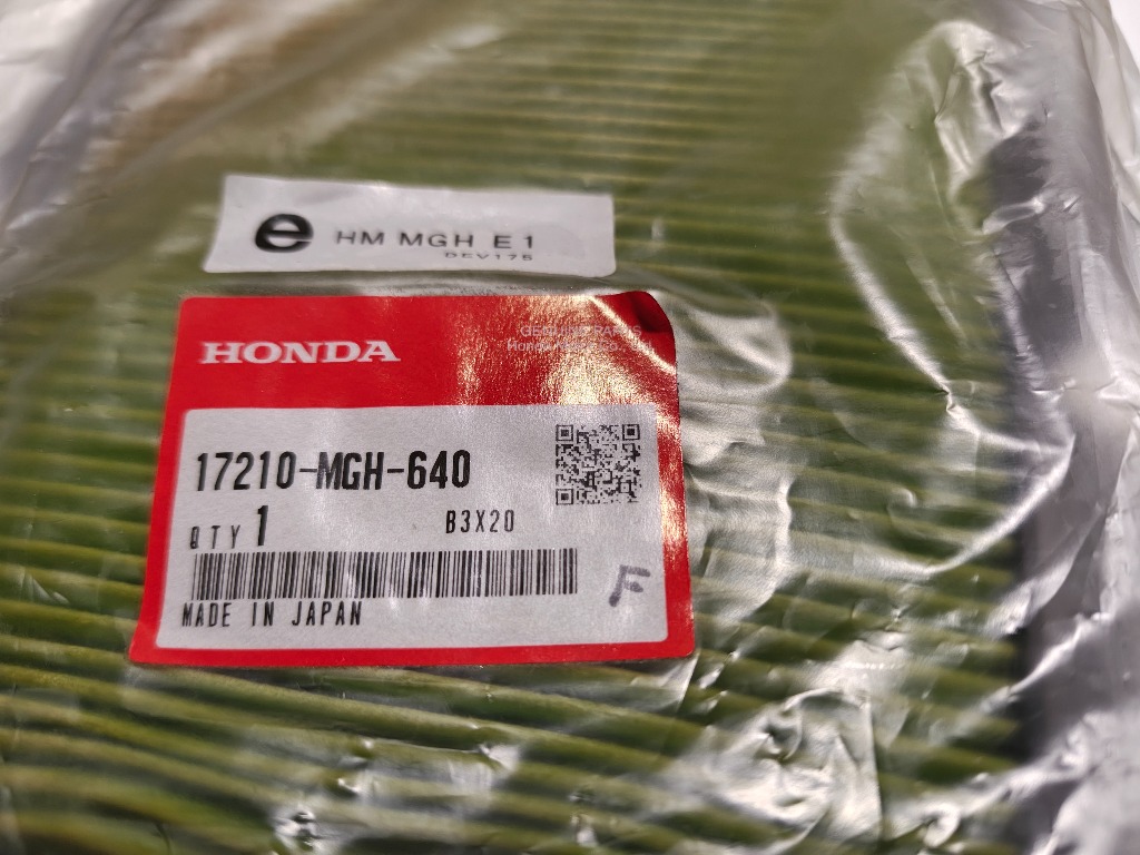 ФІЛЬТР ПОВІТРЯ HONDA VFR 1200 НОВИЙ 17210-MGH640 