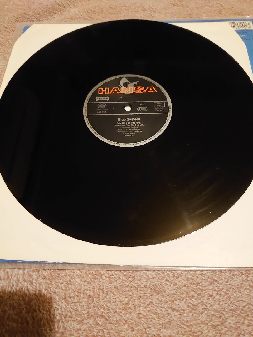 Blue System My Bed Is Too Big 12"LP Modern Talking Świebodzin