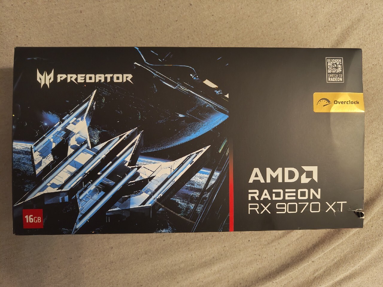 Acer Radeon RX 9070 XT Predator BiFrost OC 16GB GDDR6 | Międzyrzecz ...