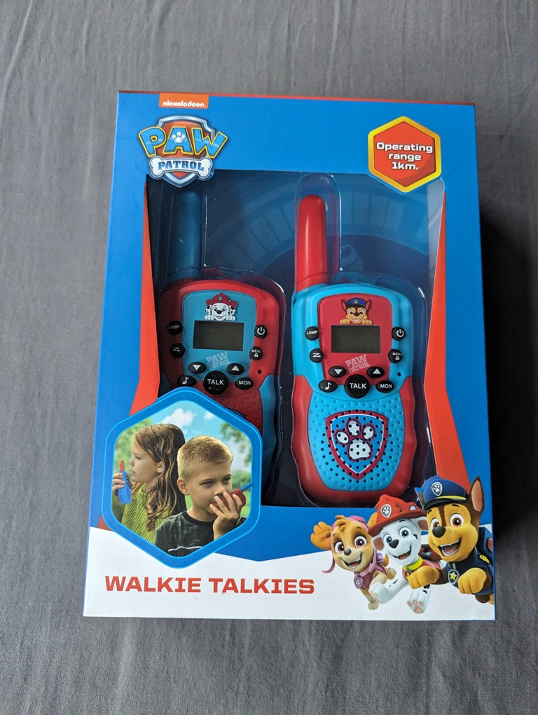 Zestaw Walkie Talkie, Psi Patrol Pro, 1Km 3+ Wrocław Kup teraz na Allegro Lokalnie